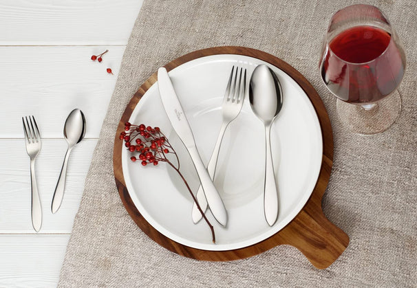 Ensemble de couverts Villeroy & Boch Arthur - Poli - 30 pièces / 6 personnes