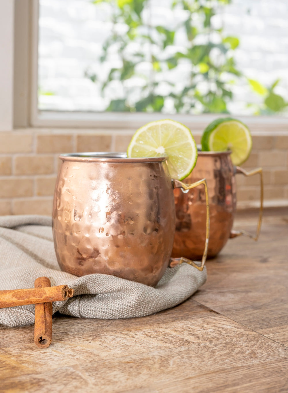 Verre à cocktail Moscow Mule en cuivre martelé Cosy & Trendy 450 ml