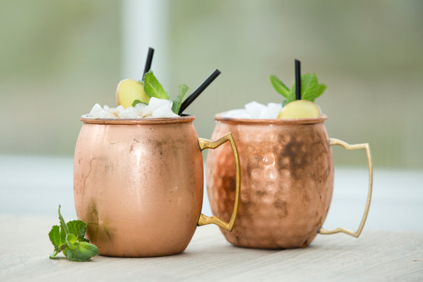 Moscow Mule - Verre à cocktail - Cookinglife - Cuivre - 500 ml - 6 pièces