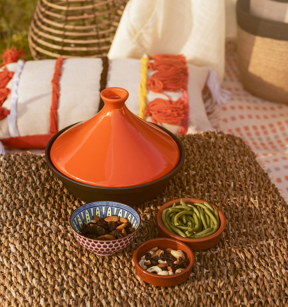 Cosy &amp; Trendy Tajine Induction - Noir/Orange - ø 25 cm