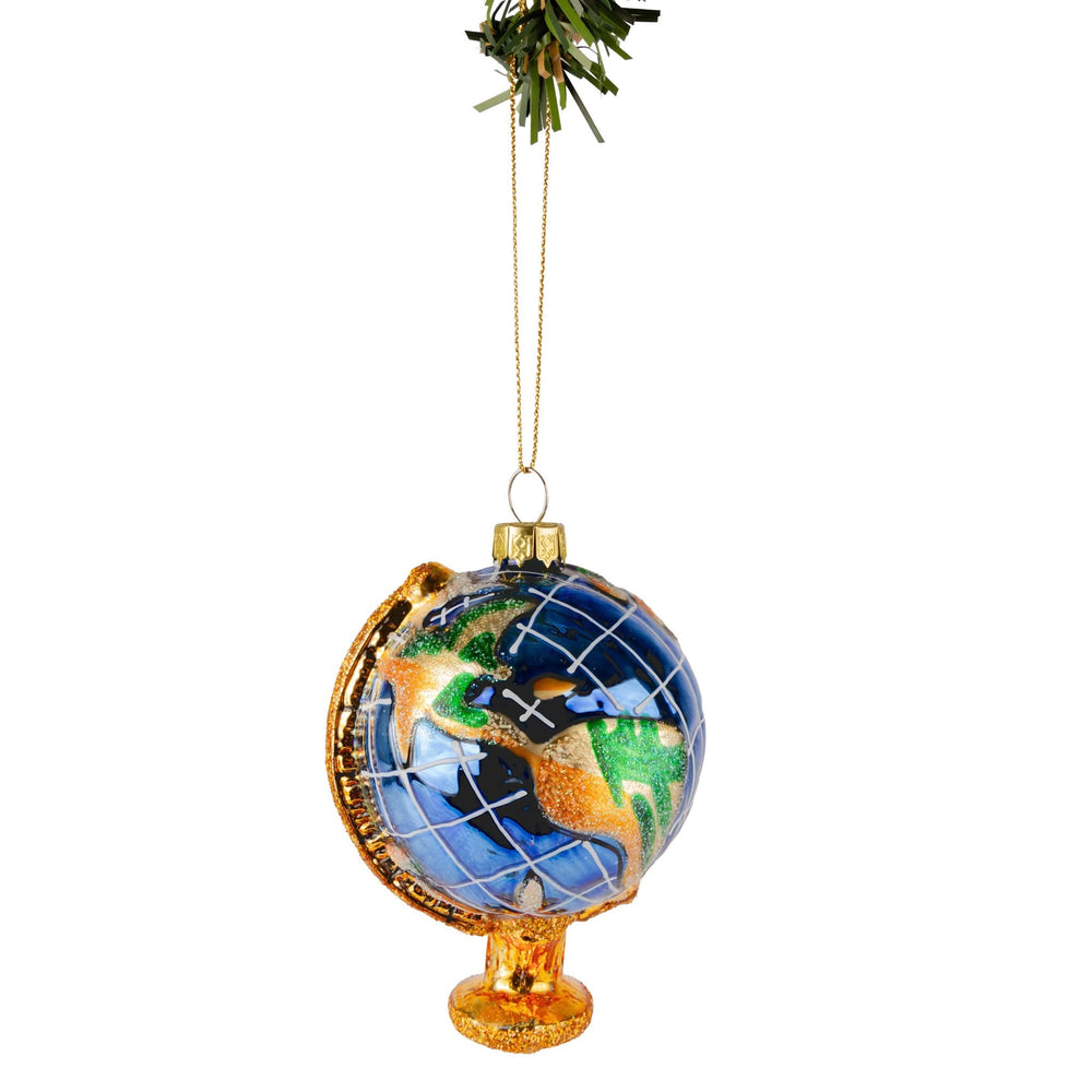 Boule de Noël Nordic Light Globe du Monde 11 cm