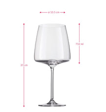 Verres à vin Schott Zwiesel Vivid Senses Veloutés et Somptueux 710 ml - 2 pièces