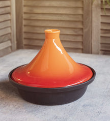 Cosy &amp; Trendy Tajine Induction - Noir/Orange - ø 25 cm