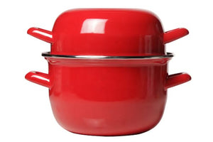 Casserole à moules Cosy & Trendy - en acier émaillé - ø 18 cm - 2,8 L