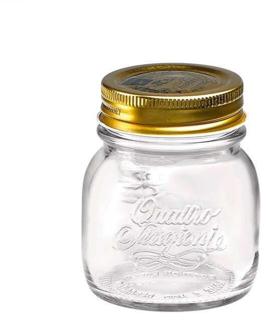 Bormioli Rocco Weckjars Quattro Stagioni - ø 8,5 cm / 250 ml - 4 pièces