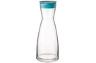 Carafe Bormioli Rocco Ypsilon avec bouchon bleu 1 litre