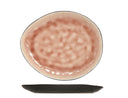 Assiettes à petit-déjeuner / assiettes à dessert Cosy & Trendy - Laguna Old Rose - 20 x 16 cm - 4 pièces
