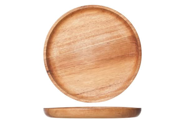 Assiette en bois Cosy & Trendy ø 20 cm