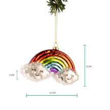 Boule de Noël Nordic Light Arc-en-ciel 12 cm