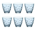 Bormioli Rocco Verres Flora Bleu 260 ml - 6 Pièces