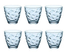 Bormioli Rocco Verres Flora Bleu 260 ml - 6 Pièces