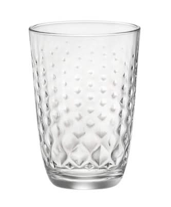 Verres à long drink Bormioli Rocco Glit Transparent 390 ml - 6 pièces