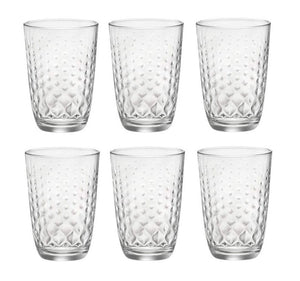 Set de verres a long drink Bormioli - Verres a eau - Glit - 39 cl - 6 pièces