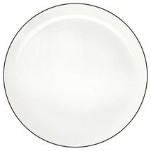 Assiette de dîner ASA Selection A Table Ligne Noire ø 26.5 cm - 4 pièces