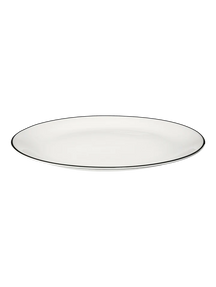 Assiette de dîner ASA Selection A Table Ligne Noire ø 26.5 cm - 4 pièces