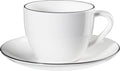 Tasse et soucoupe ASA Selection A Table Ligne Noire 250 ml