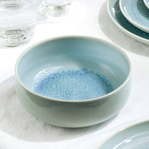 Ensemble de vaisselle Villeroy & Boch Crafted - Bleuet turquoise - 6 pièces