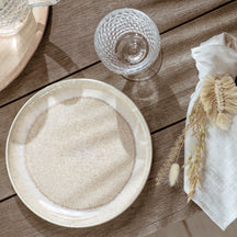 Villeroy &amp; Boch Assiette petit-déjeuner Perlemor Sable - ø 24 cm