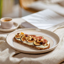 Villeroy &amp; Boch Assiette petit-déjeuner Perlemor Sable - ø 24 cm