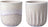 Villeroy &amp; Boch Tasses Perlemor Sable - 290 ml - 2 pièces