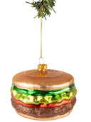 Boule de Noël Nordic Light Hamburger 10 cm