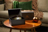 Ensemble cadeau WoodWick Bougie parfumée Ellipse Fireside