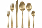 Set de couverts Studio Tavola - Or - 42 pièces / 8 personnes
