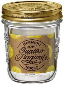 Bormioli Rocco Weckpot Quattro Stagioni - ø 9 cm / 320 ml - 4 pièces