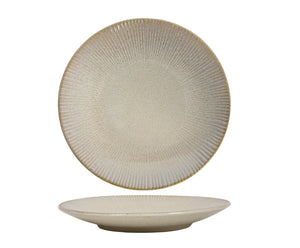 Assiettes à petit-déjeuner Cookinglife Coastal Lines Ocean Beige ø 21 cm - 6 pièces