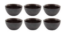 Studio Tavola Assiettes New Black ø 14 cm - 6 pièces