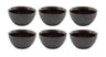 Studio Tavola Assiettes New Black ø 14 cm - 6 pièces