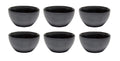 Bol Studio Tavola rond New Black ø 12 cm - 6 pièces