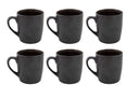 Studio Tavola Tasse New Black 350 ml - 6 pièces