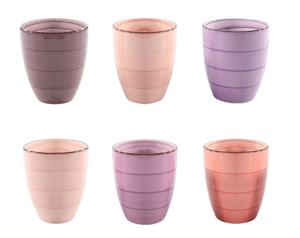 Tasses Studio Tavola Mykonos 350 ml - 6 pièces