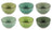 Studio Tavola Assiettes Summer Green ø 14 cm - 6 pièces