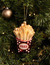 Boule de Noël Nordic Light Frites 12 cm