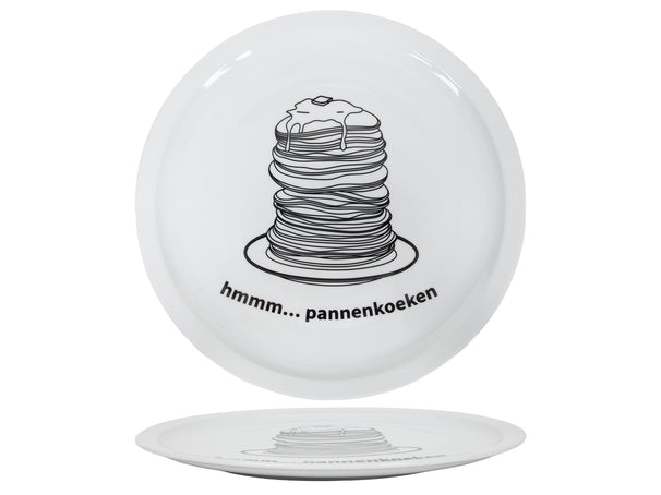 Assiettes à crêpes Cookinglife en porcelaine ø 30 cm - 6 pièces