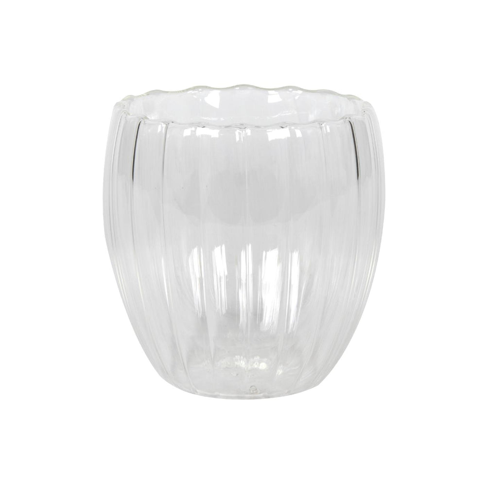 Verre à café/thé Cookinglife double paroi Pumpkin 260 ml - 2 pièces