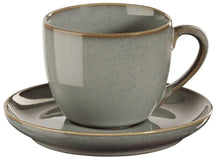 Tasse à espresso ASA Selection avec soucoupe Saisons Eucalyptus 90 ml