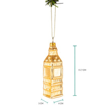 Boule de Noël Nordic Light Big Ben 12 cm