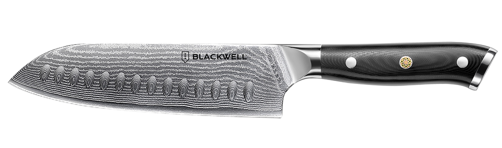 Couteau Blackwell Santoku Damas - 31,7 cm