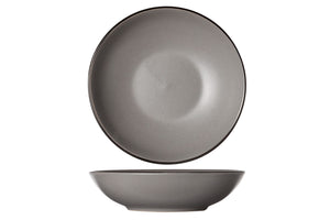 Set d'assiettes Cosy&Trendy - Assiettes creuses - SpeckleGris - Ø20cm - 6 pièces