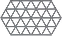 Sous-verre pour casseroles Zone Denmark Triangles - Gris frais - 24 x 14 cm