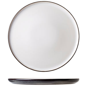 Ensemble d'assiettes de dîner Cosy & Trendy - Blanc - Ciel - ø 27 cm - 4 pièces