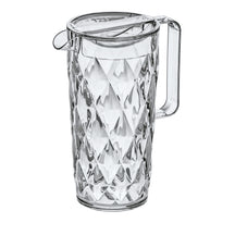 Distributeur / Carafe Koziol - incassable - Crystal 1,6 litre avec 4 verres à eau de 250 ml