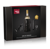 Ensemble de vin Vacu Vin Premium - Noir - 4 pièces