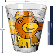 Ensemble de verres pour enfants Leonardo Bambini Lion 215 ml - 3 pièces