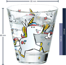 Ensemble de verres pour enfants Leonardo Bambini Unicorn 215 ml - 3 pièces