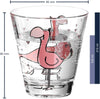 Ensemble de verres pour enfants Leonardo Bambini Flamingo 215 ml - 3 pièces