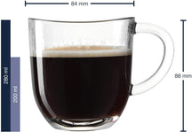 Verres à café Leonardo Napoli 280 ml - 6 pièces